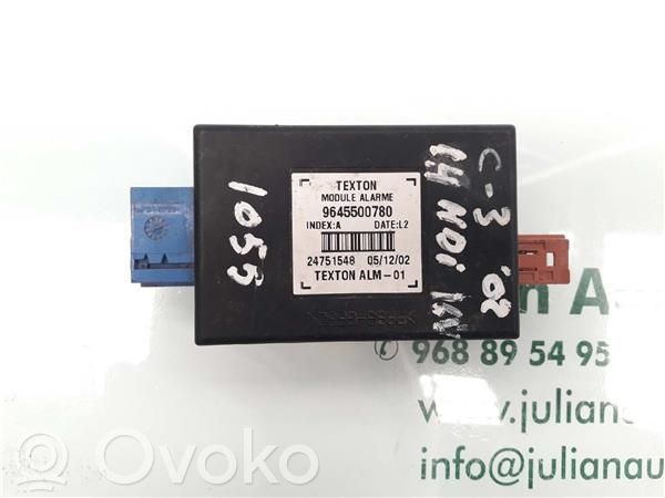 Engine control unit/module ECU   9645500780,24751548TEXTON