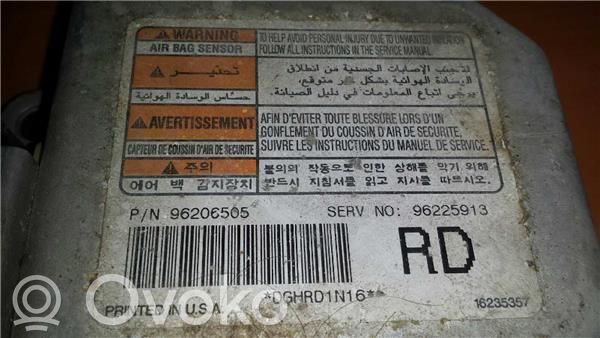 Airbag control unit/module   96206505,96225913