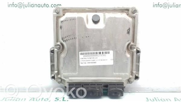 Engine control unit/module ECU   9651593480,281011521EDC15C2