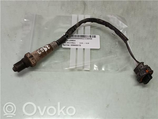 Opel Agila A Sonde lambda 