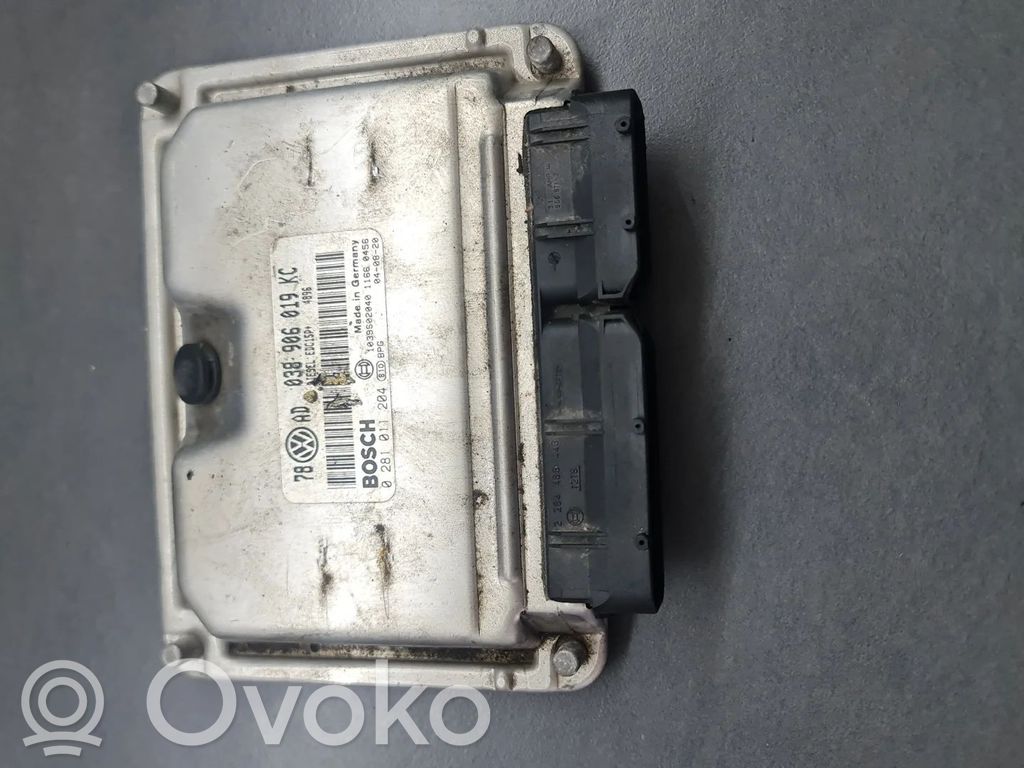 Engine control unit/module ECU   038906019KC,PZXGAS2V