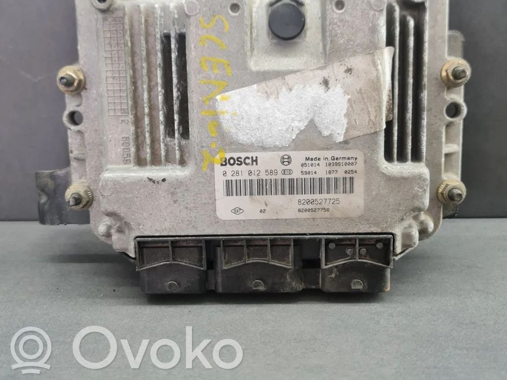 Renault Scenic II -  Grand scenic II Motora vadības bloka ECU 