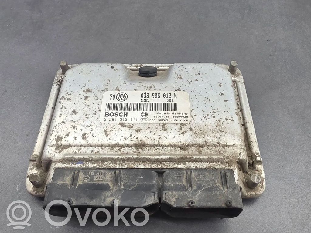Volkswagen Bora Unitate control motor/modul ECU 