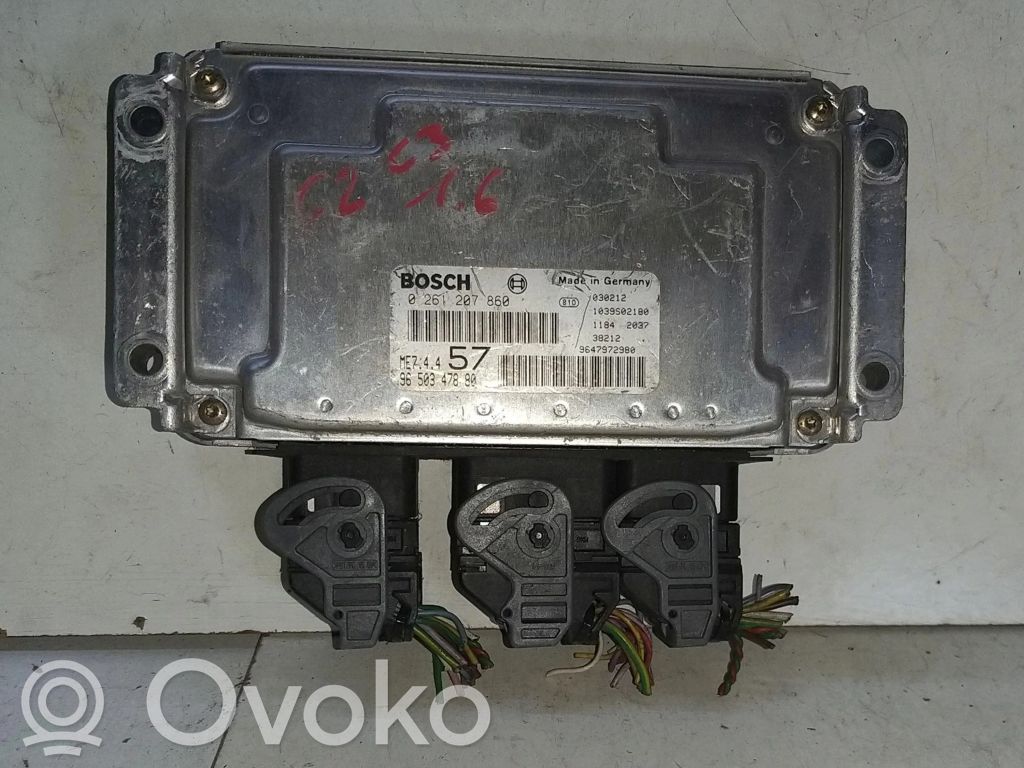 Citroen C3 Engine control unit/module ECU 
