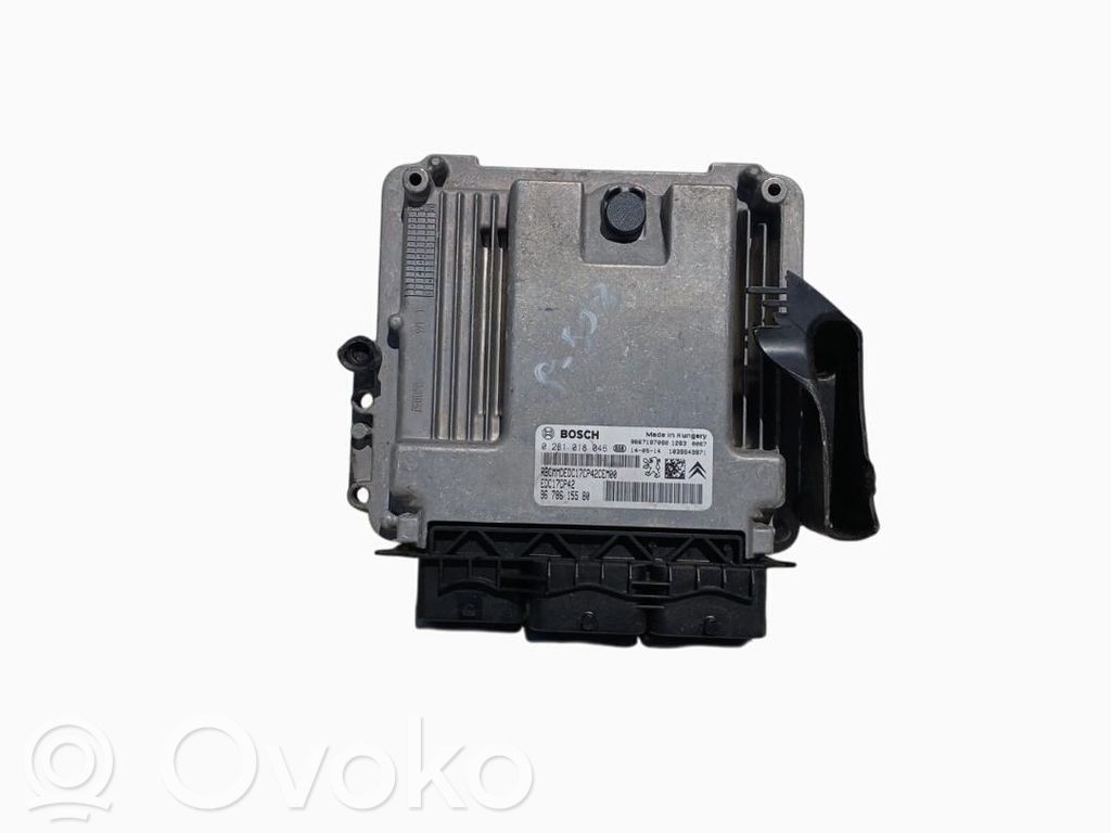 Engine control unit/module ECU   9678615580