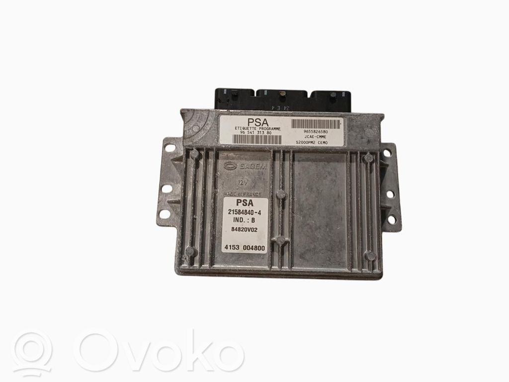 Peugeot 407 Engine control unit/module ECU 