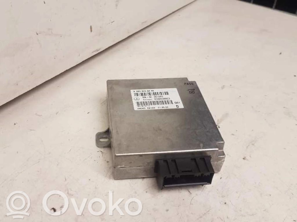 Mercedes-Benz E W211 Sterownik / Moduł ECU 