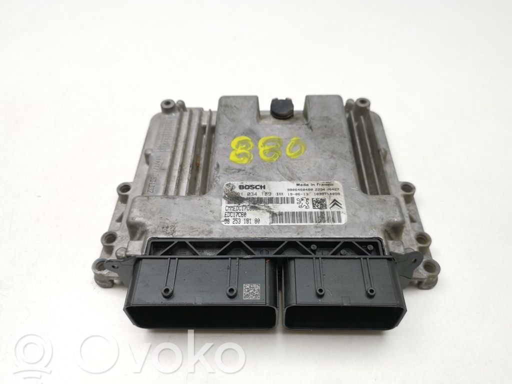 Engine control unit/module ECU   9825318180