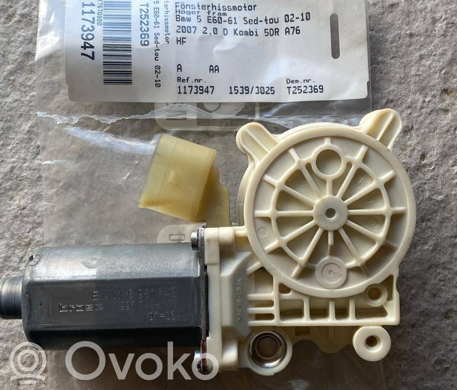 BMW 5 E60 E61 Motor macara geam ușă față 