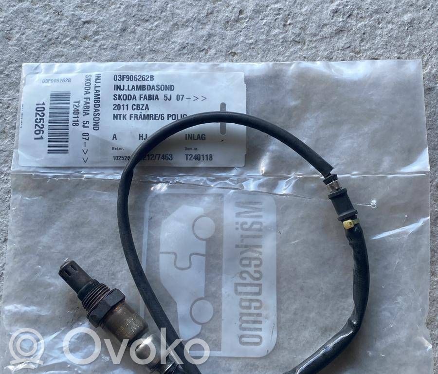 Skoda Fabia Mk2 (5J) Lambda probe sensor 