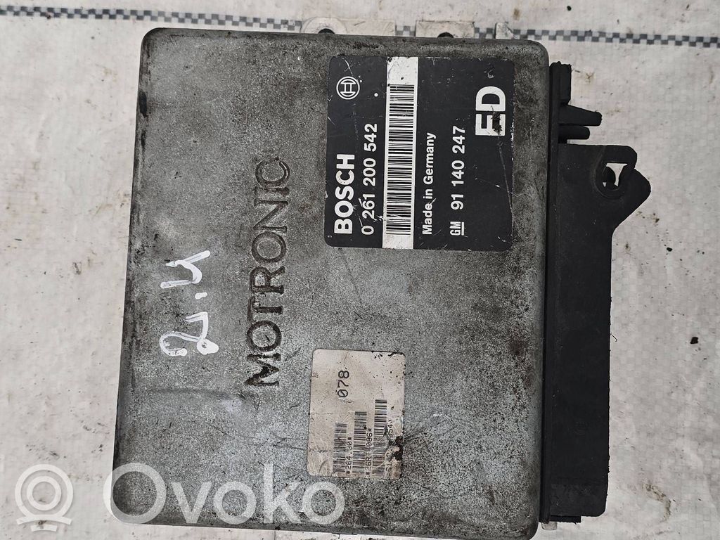 Engine control unit/module   0261200542