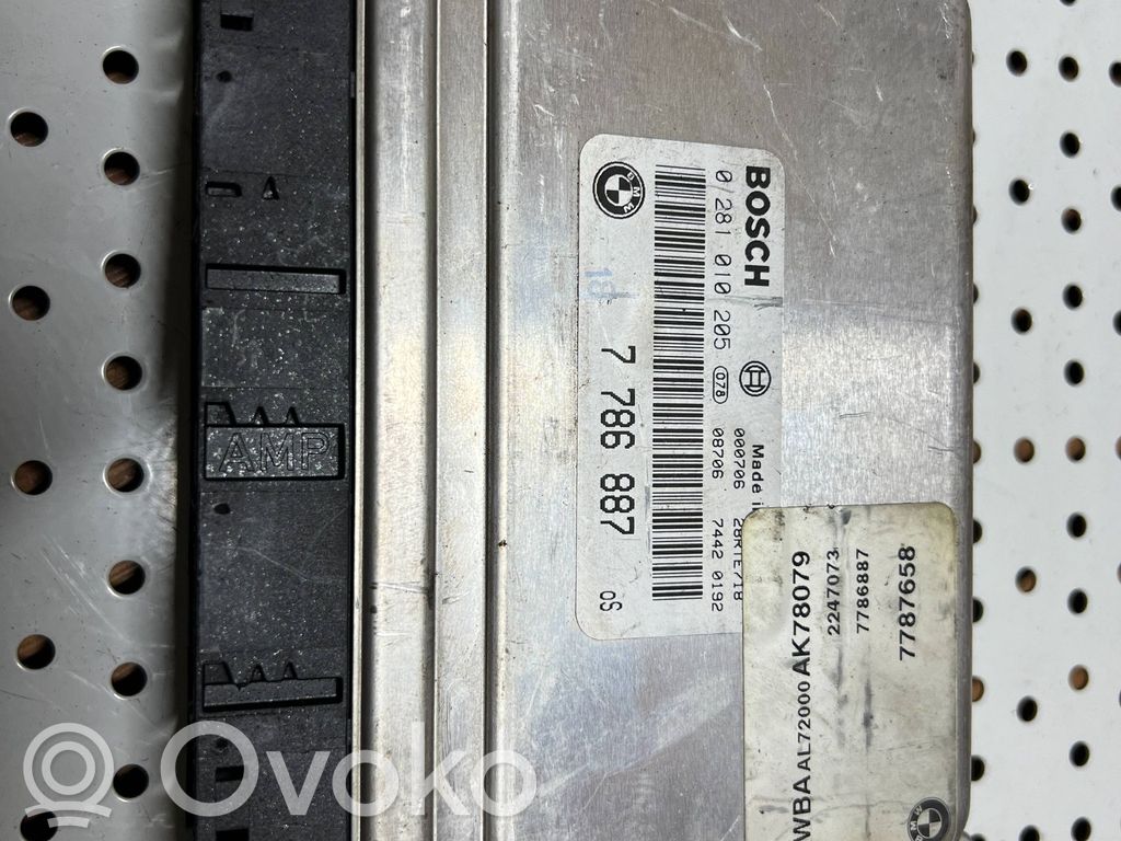 Engine control unit/module   0281010205,7786887