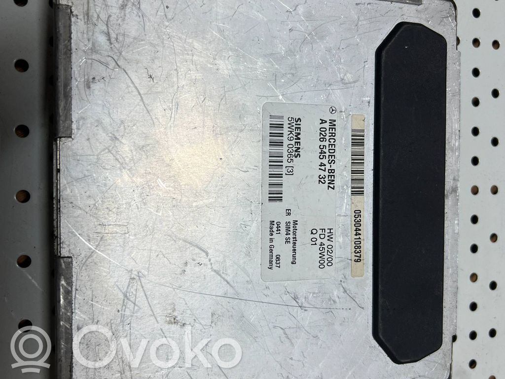 Mercedes-Benz C W203 Engine control unit/module 