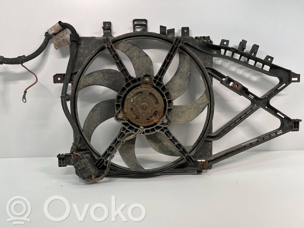 Opel Corsa C Elektrinis radiatorių ventiliatorius 