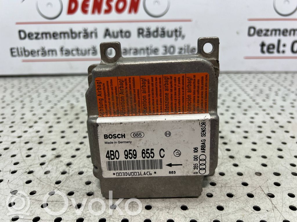 Audi A6 S6 C5 4B Unitate/modul de comandă airbaguri 