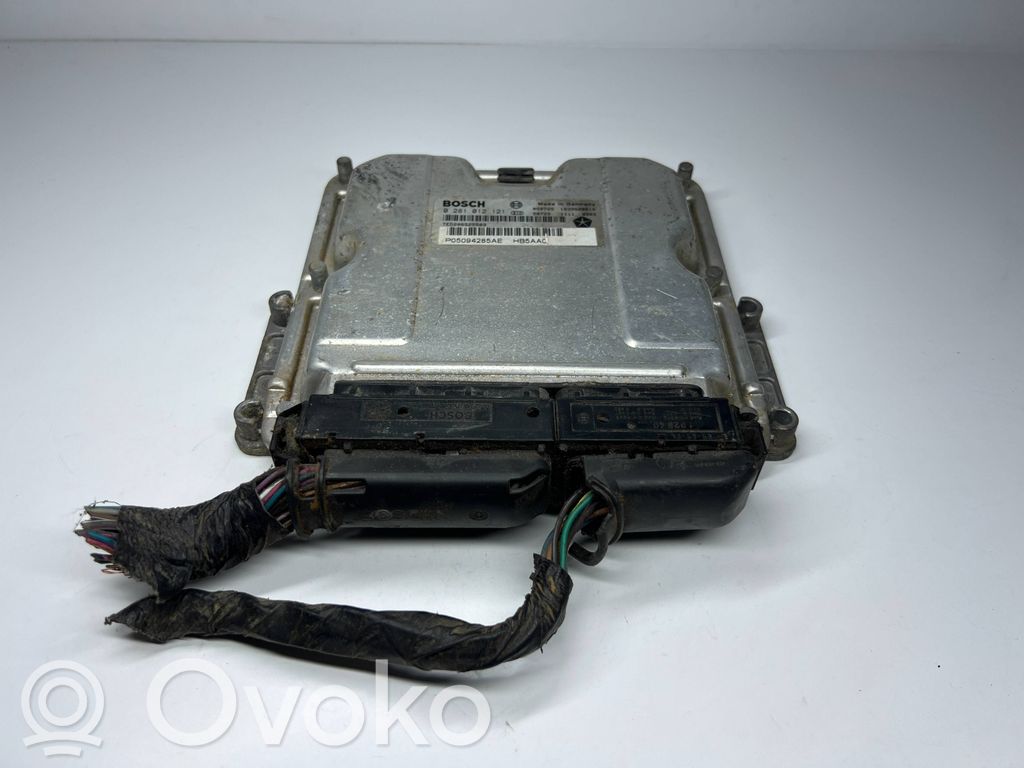 Engine control unit/module   P05094285AE,0281012121