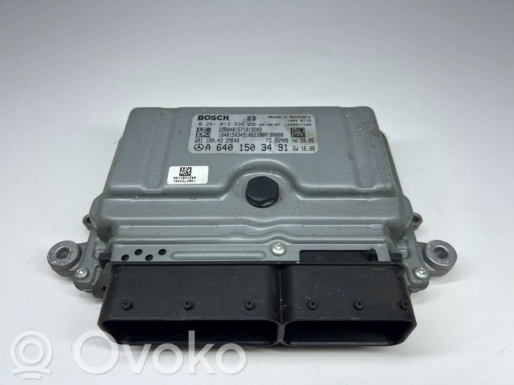 Mercedes-Benz A W169 Engine control unit/module 
