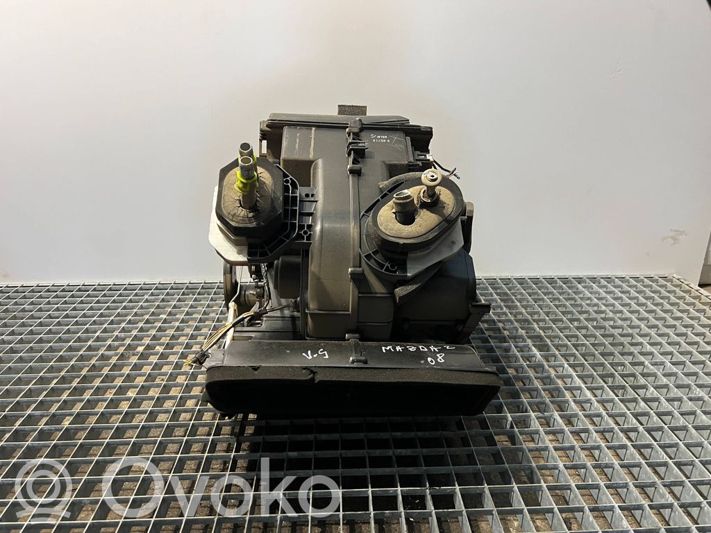 Interior heater climate box assembly
