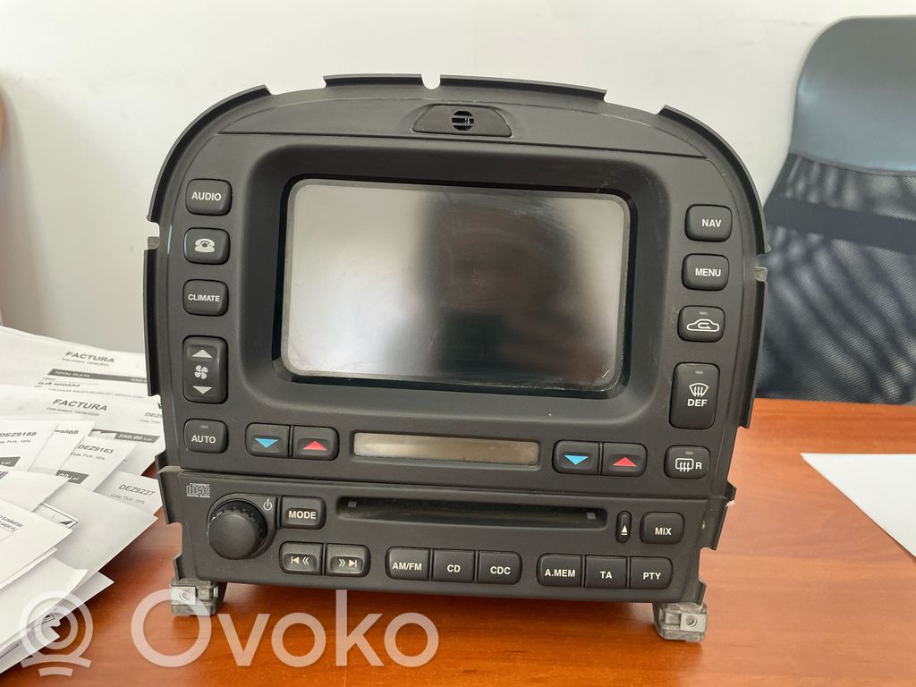 Jaguar S-Type Radio / CD/DVD atskaņotājs / navigācija 