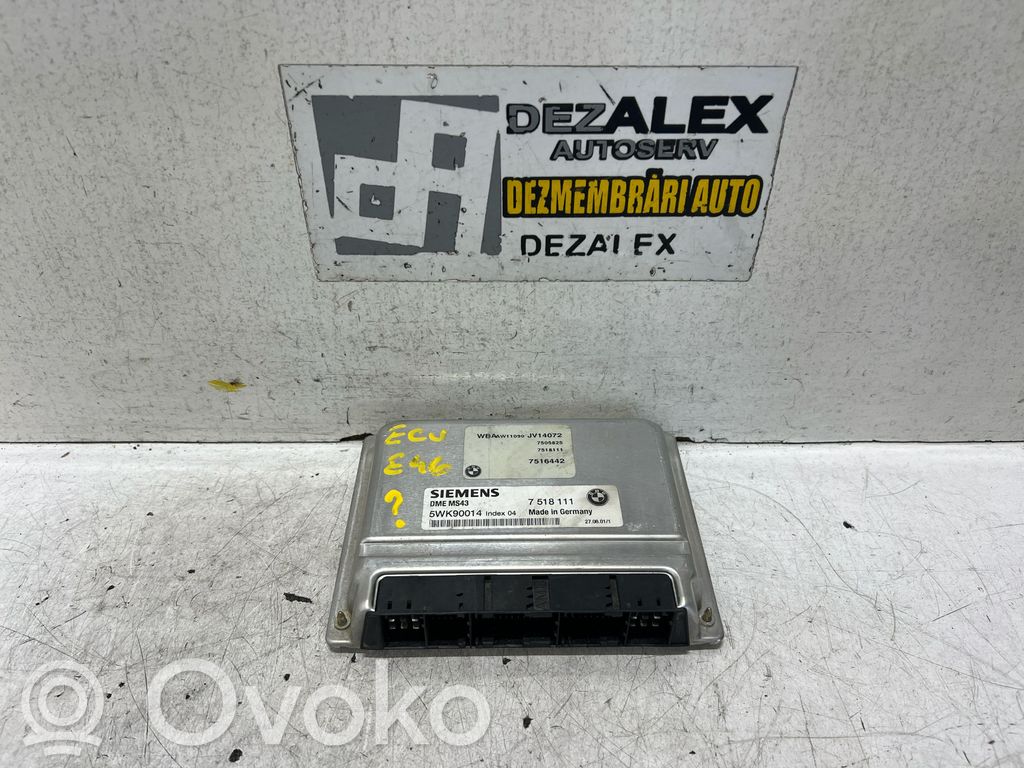 BMW 3 E46 Engine control unit/module 