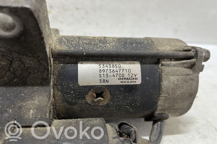 Starter motor   8973647710