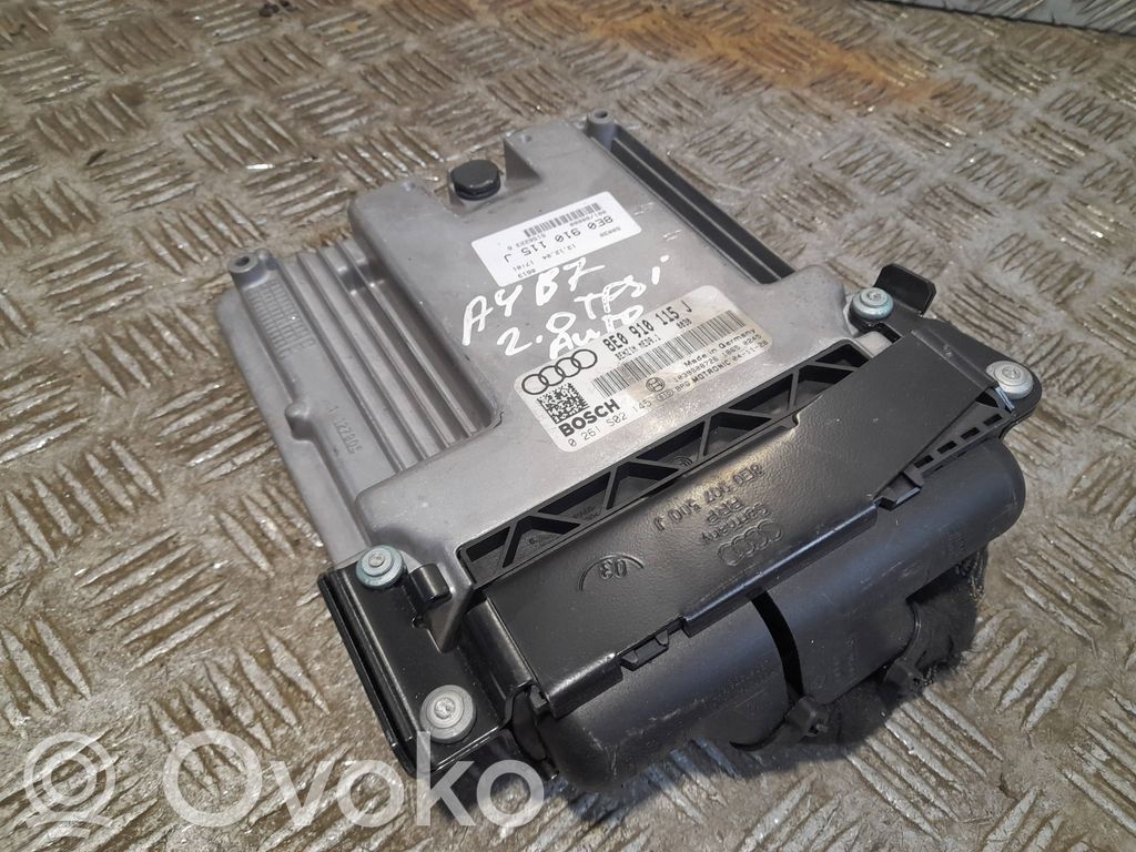 Audi A4 S4 B7 8E 8H Air suspension control unit module (rear) 