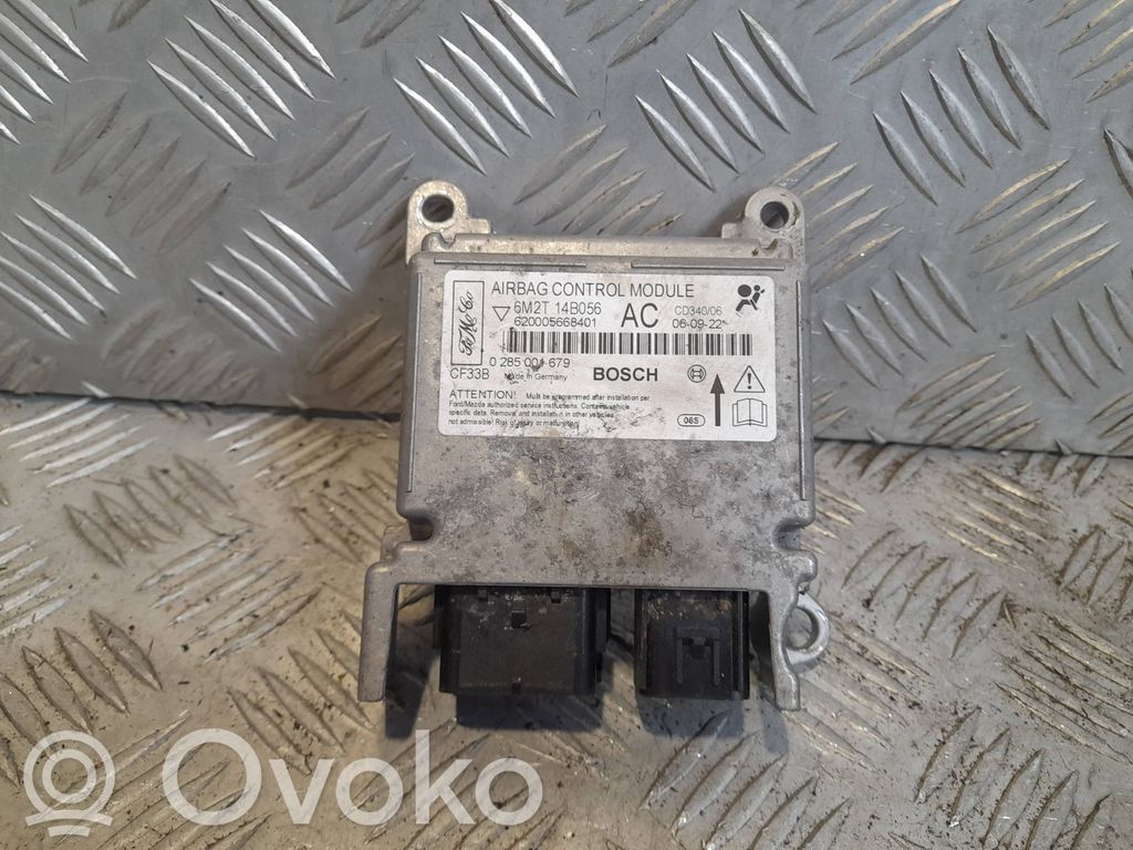 Airbag control unit/module   6M2T14B056,0285001679,620005668401