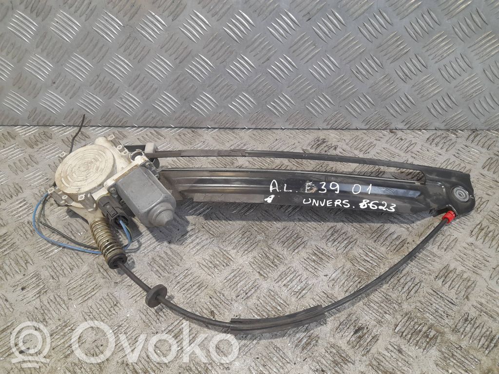 BMW 5 E39 Regulador de puerta trasera con motor 