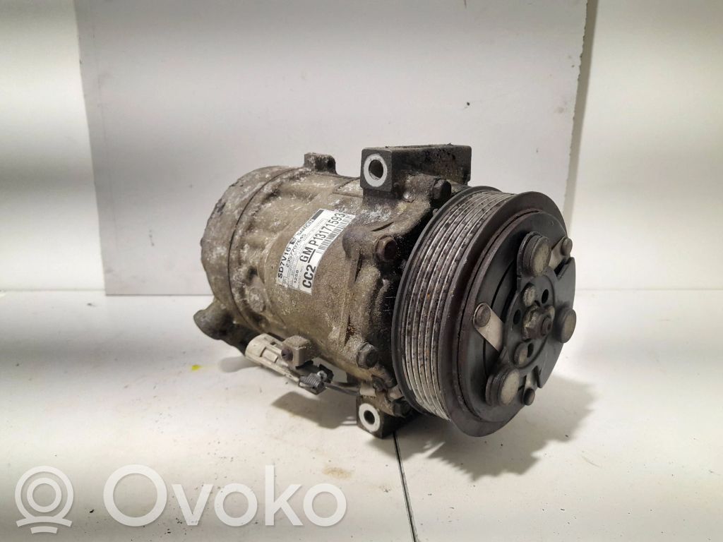 Saab 9-3 Ver2 Kompresor / Sprężarka klimatyzacji A/C 