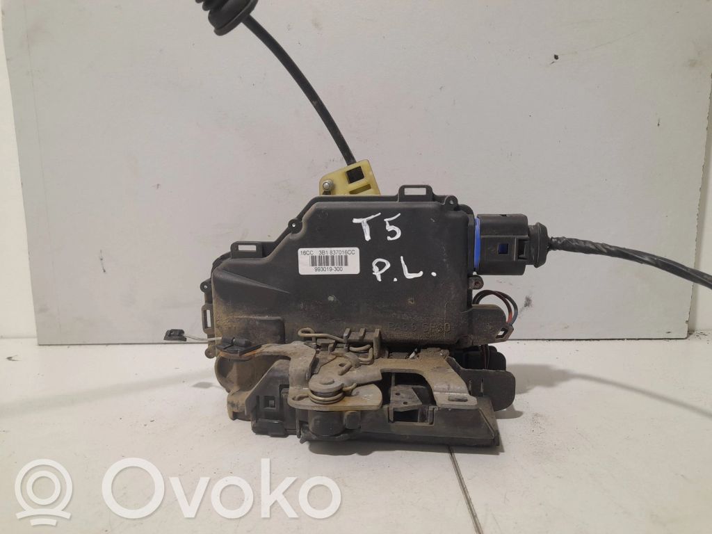 Volkswagen Transporter - Caravelle T5 Mechanizm podnoszenia szyby przedniej bez silnika 