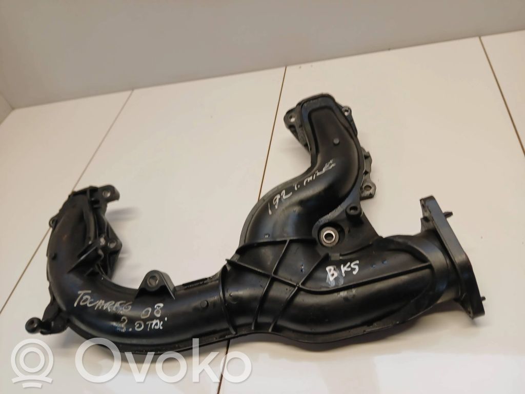 Volkswagen Touareg I Intake manifold 
