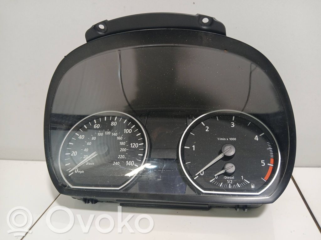 BMW 1 E81 E87 Speedometer (instrument cluster) 