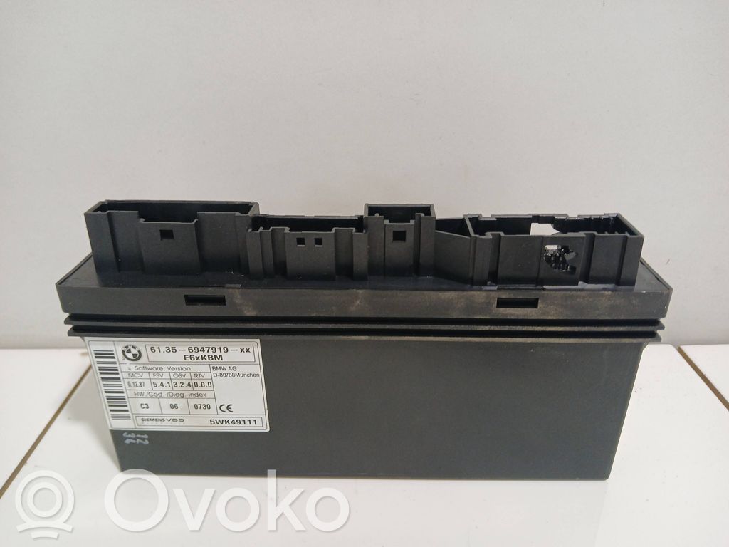 BMW 5 E60 E61 Módulo de confort/conveniencia 