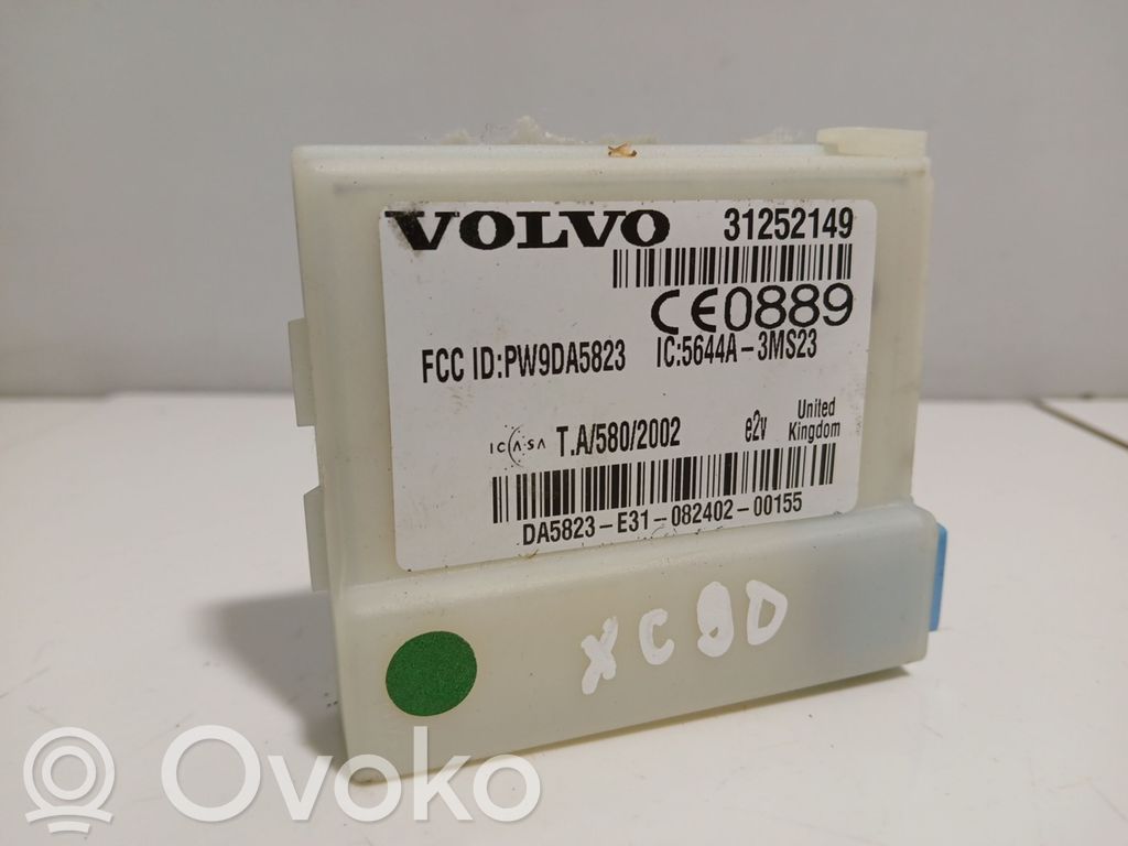 Volvo XC90 Unidad de control/módulo de alarma 