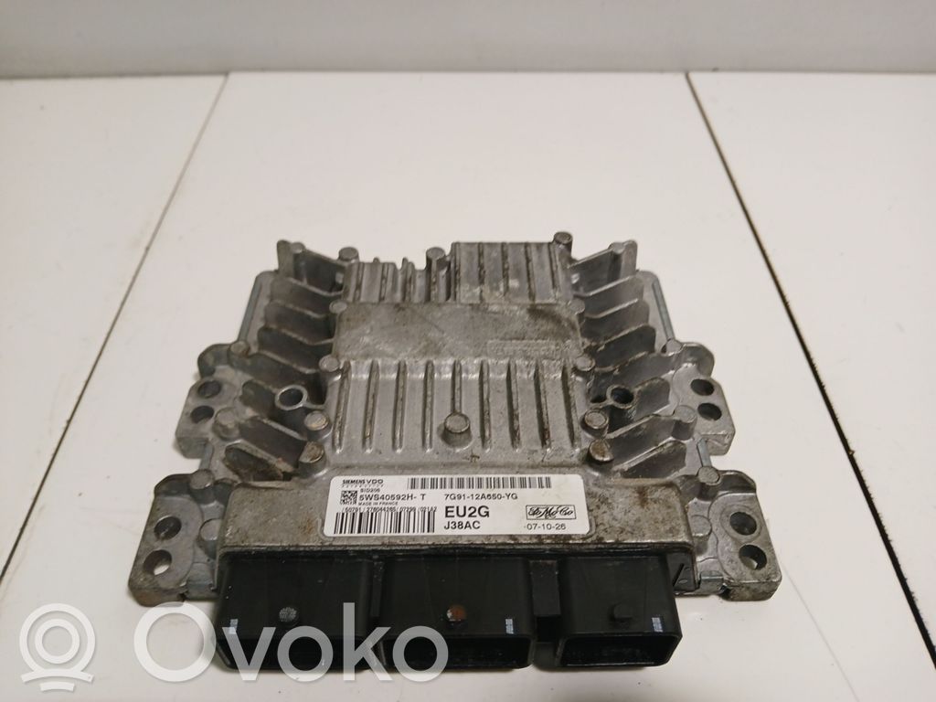 Engine control unit/module   J38AC,5WS40592HT,7G9112A650YG