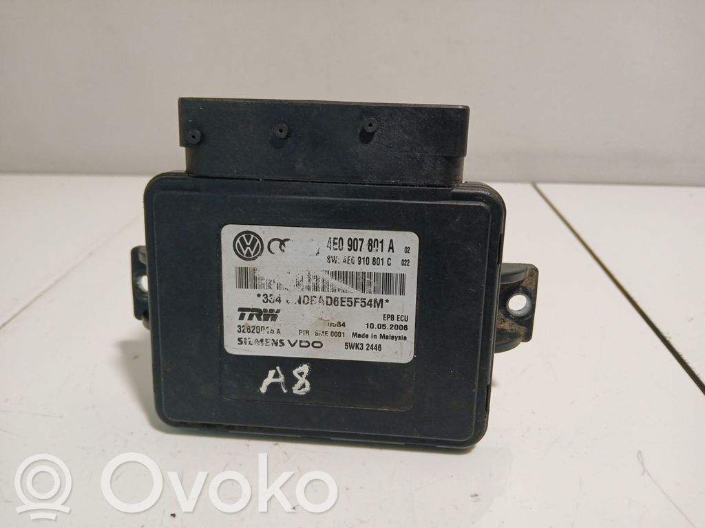 Audi A8 S8 D3 4E Hand brake control module 