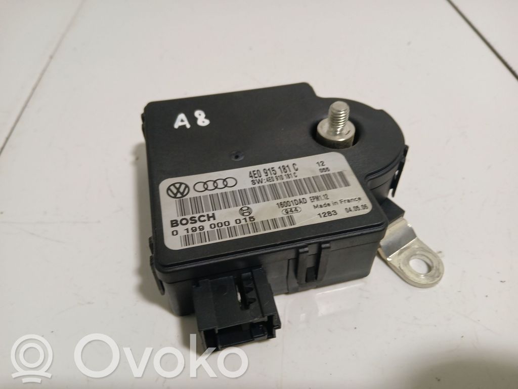 Audi A8 S8 D3 4E Modul control baterie 