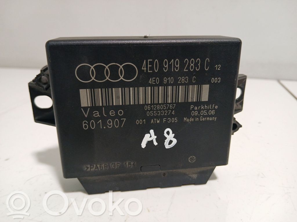 Audi A8 S8 D3 4E Centralina/modulo sensori di parcheggio PDC 