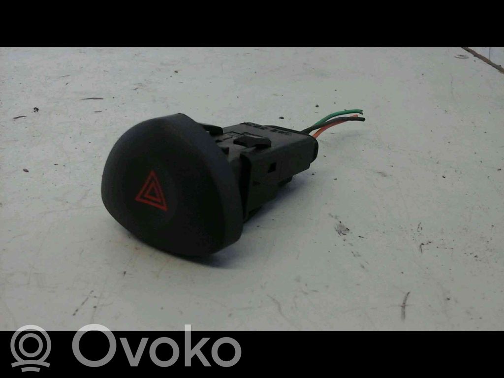 Renault Clio II Botón interruptor de luz de peligro 