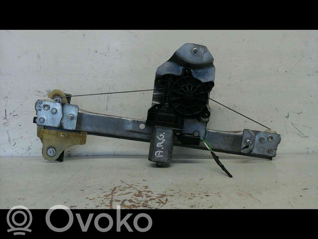 Renault 4 Rear door window regulator with motor 