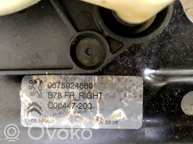 Citroen C4 SpaceTourer Front door window regulator with motor 