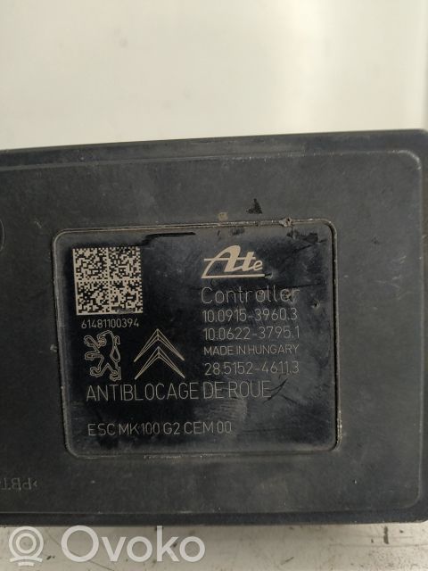 Citroen DS3 ABS Pump 