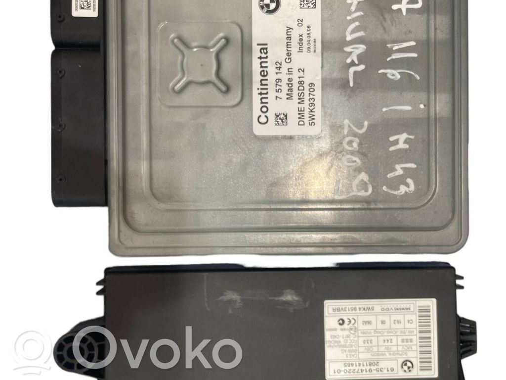 BMW 1 E81 E87 Kit cu ECU motor și set închidere uși 