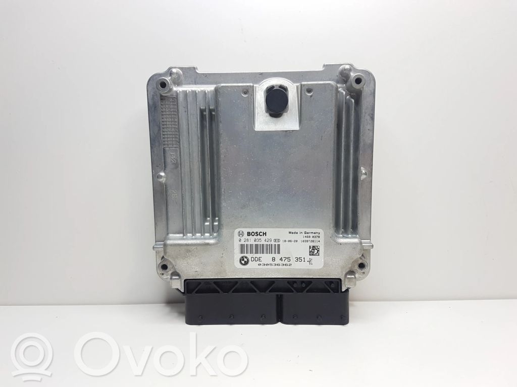 BMW 3 F30 F35 F31 Engine control unit/module 