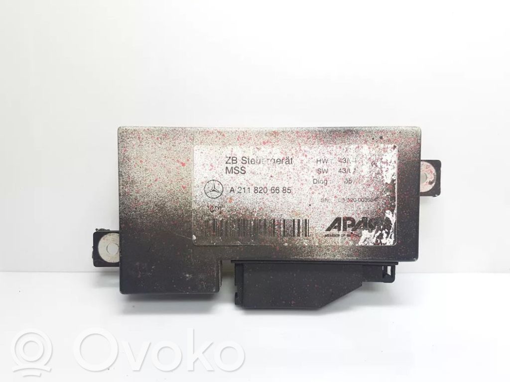 Mercedes-Benz E W211 Other control units/modules 