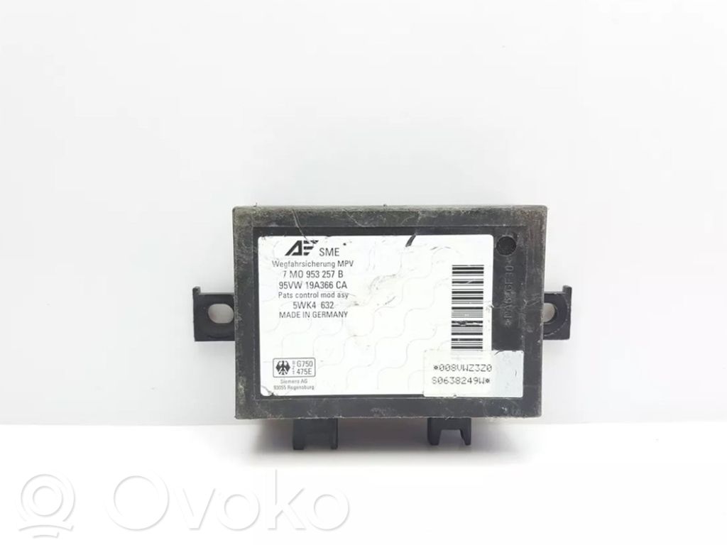 Volkswagen Sharan Immobilizer control unit/module 