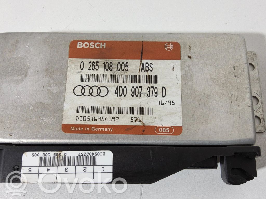 ABS control unit/module   4D0907379D