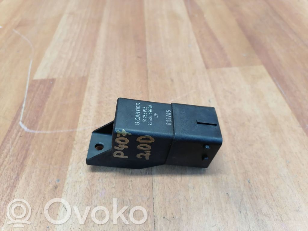 Peugeot 407 Žvakių pakaitinimo rėlė 