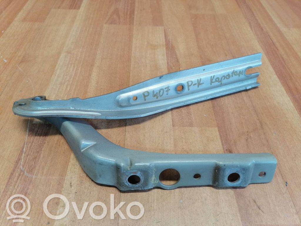 Peugeot 407 Engine bonnet/hood hinges 