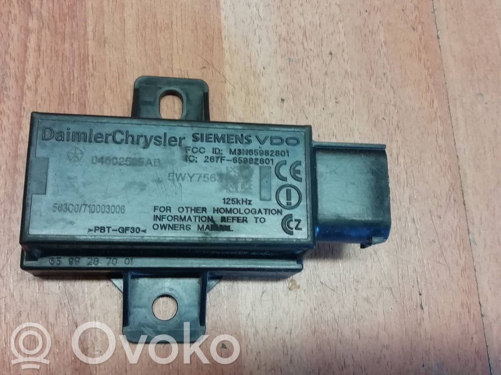 Chrysler 300 - 300C Tire pressure control unit 